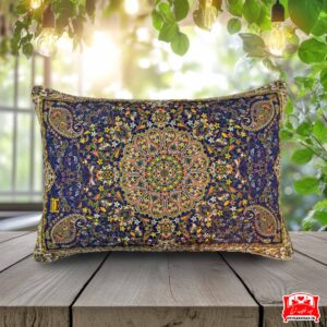 بالش کتابی خاتون سورمه ای